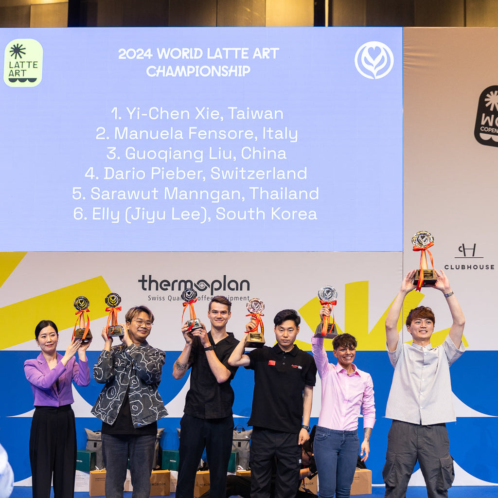 1 x Maniko Milk Cup with Saucer - WLAC Copenhagen 2024 Official Mug