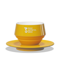 1 x Maniko Milk Cup with Saucer - WLAC Geneve 2025 Official Mug
