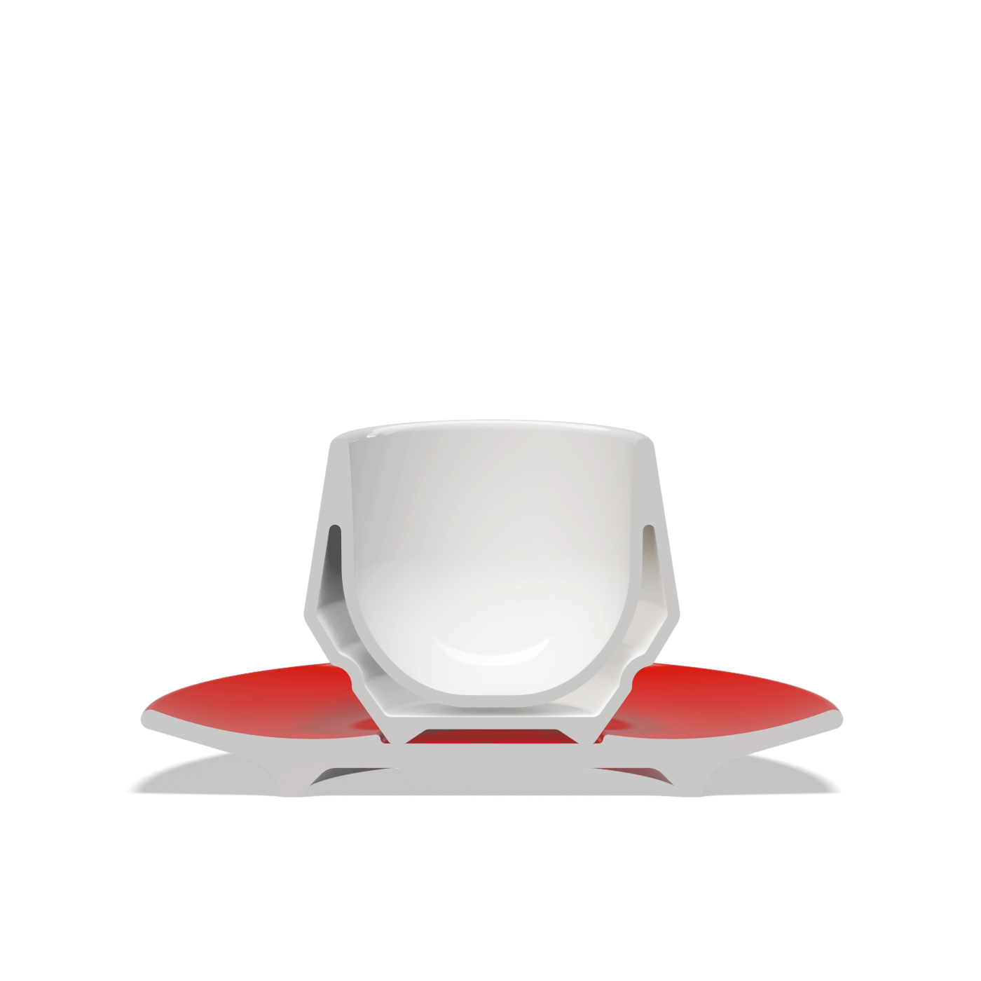 1 x Maniko Double Coffee Cup with Saucer - WLAC San Diego 2026 Official Mug
