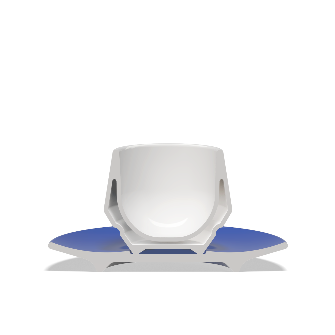 1 x Maniko Double Coffee Cup with Saucer - WLAC Geneve 2025 Official Mug