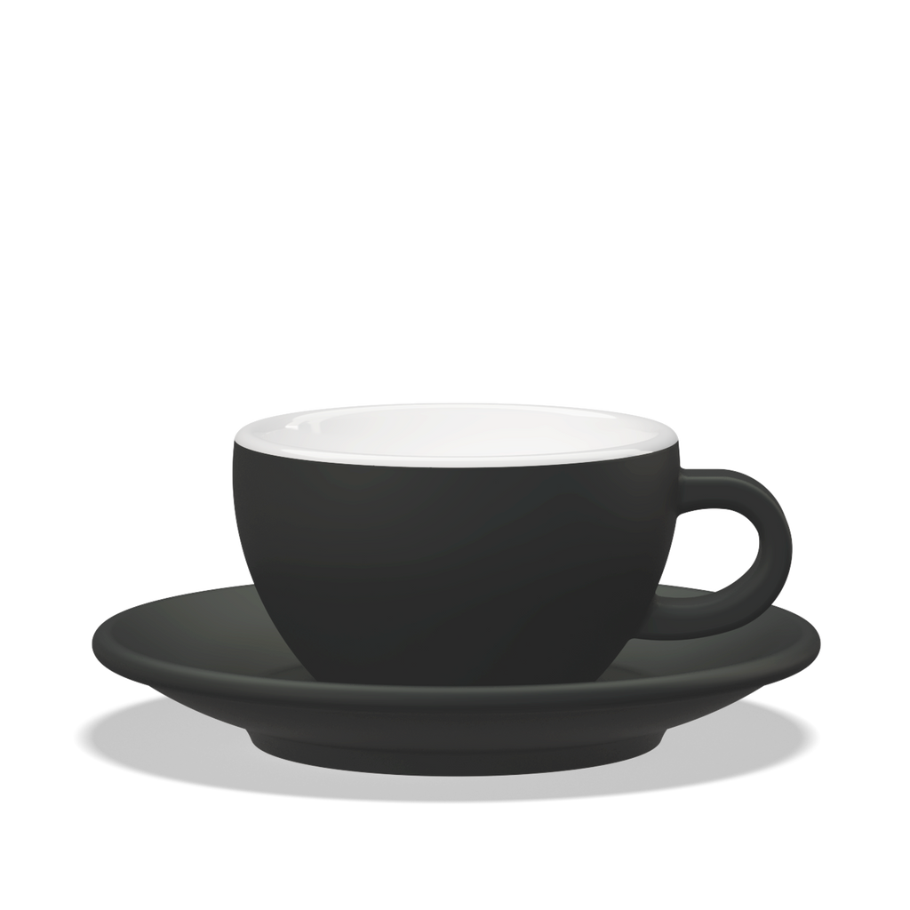 1 x Tulipano Milk Cup 260cc with Saucer
