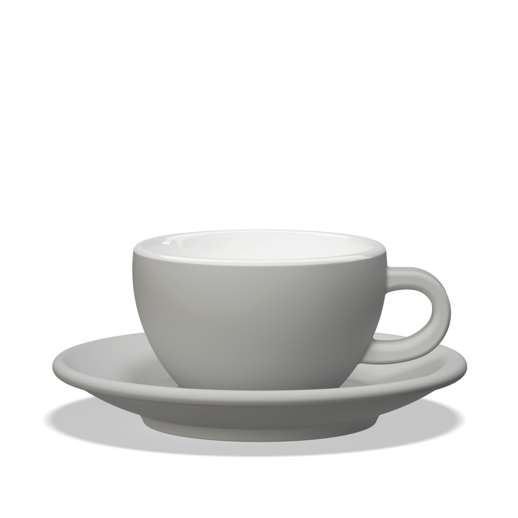 1 x Tulipano Milk Cup 260cc with Saucer