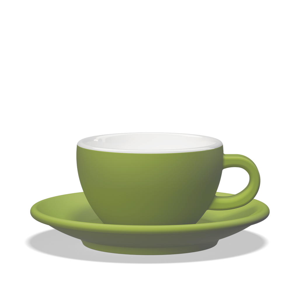 1 x Tulipano Milk Cup 260cc with Saucer
